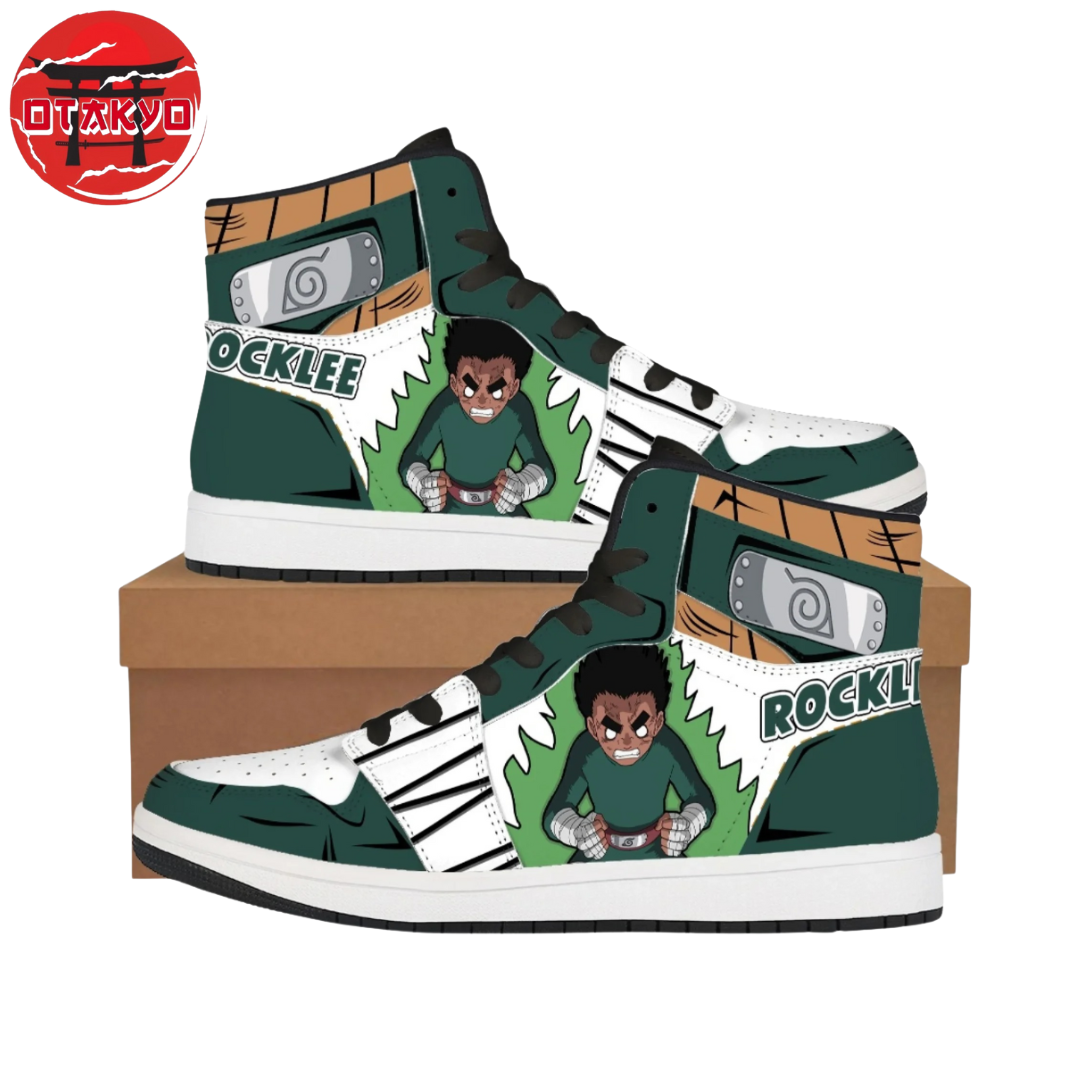 Rock Lee Schuhe "Entschlossenheit des Lotus" - Naruto Shippuden™
