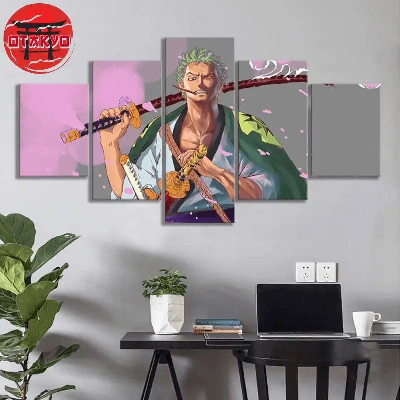 Roronoa Zoro Gemälde - One Piece™