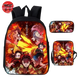 Rucksack mit Federmäppchen und Tasche Mugen Train Endkampf - Demon Slayer™