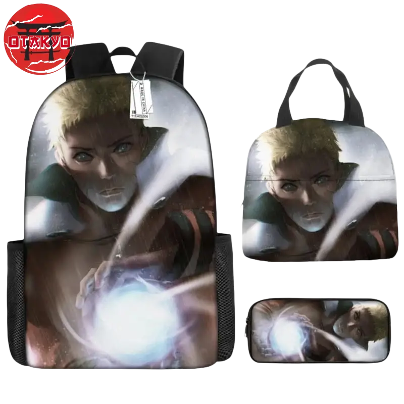 Rucksack mit Federmäppchen und Umhängetasche Naruto Hokage - Naruto Shippuden™