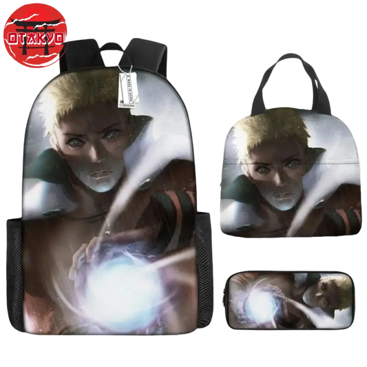 Rucksack mit Federmäppchen und Umhängetasche Naruto Hokage - Naruto Shippuden™