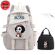 Rucksack mit Federmäppchen und Tasche Baby Brook - One Piece™