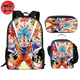 Rucksack mit Federmäppchen und Tasche Gokus Verwandlungen - Dragon Ball Z™