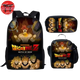 Rucksack mit Federmäppchen und Tasche Legendärer Saiyan - Dragon Ball Z™