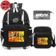 Rucksack mit Federmäppchen und Tasche Naruto Uzumaki - Naruto Shippuden™