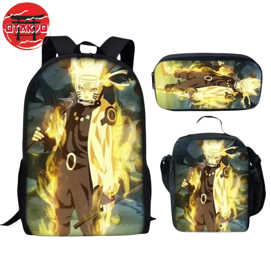 Rucksack mit Federmäppchen und Tasche Rikudo Sennin - Naruto Shippuden™