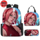 Rucksack mit Federmäppchen und Tasche Sakura Realist Art - Naruto Shippuden™