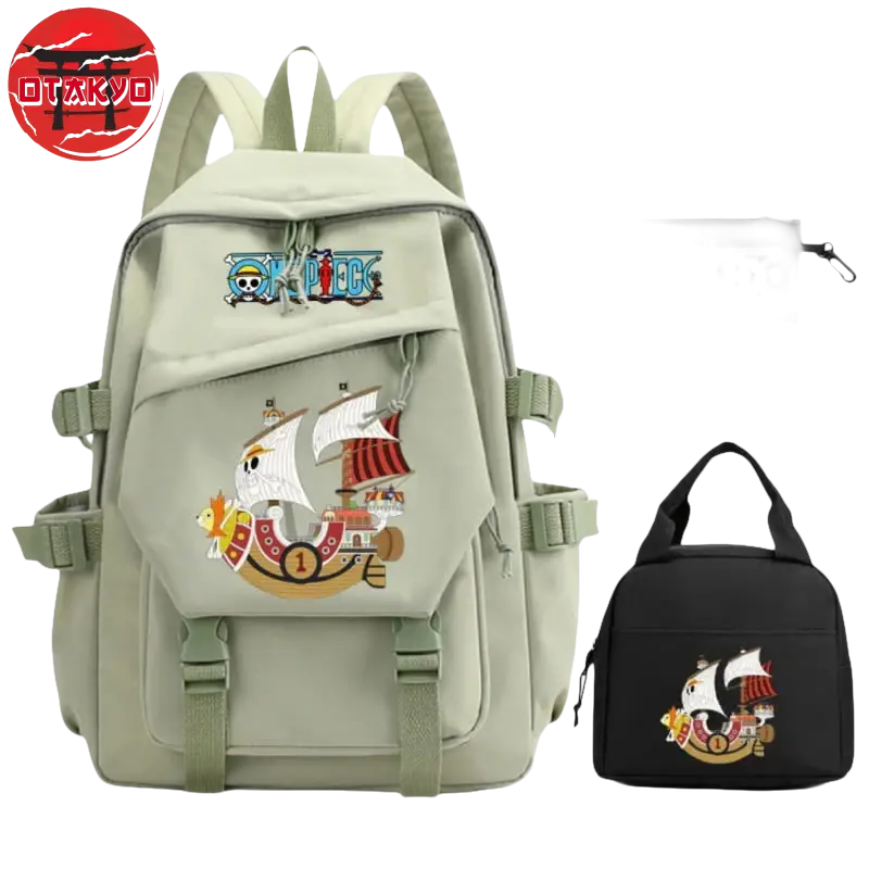 Rucksack mit Federmäppchen und Tasche Thousand Sunny - One Piece™