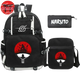 Rucksack mit Federmäppchen und Umhängetasche Itachi Uchiwa - Naruto Shippuden™