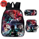 Rucksack mit Federmäppchen und Umhängetasche Kamado Tanjiro - Demon Slayer™