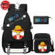 Rucksack mit Federmäppchen und Umhängetasche Luffy Strohhut - One Piece™
