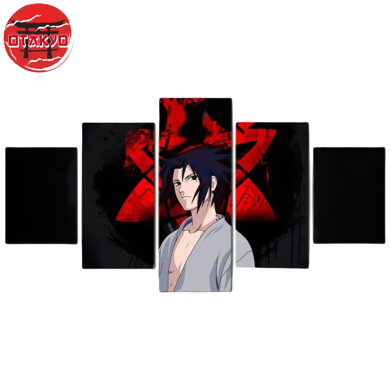 Sasuke Eternel Mangekyo Sharingan Gemälde - Naruto Shippuden™