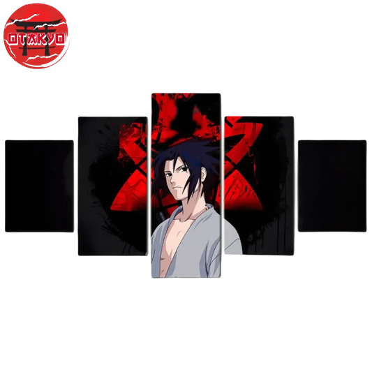 Sasuke Eternel Mangekyo Sharingan Gemälde - Naruto Shippuden™