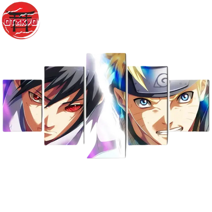 Sasuke & Naruto Duell der Schicksale Gemälde - Naruto Shippuden™