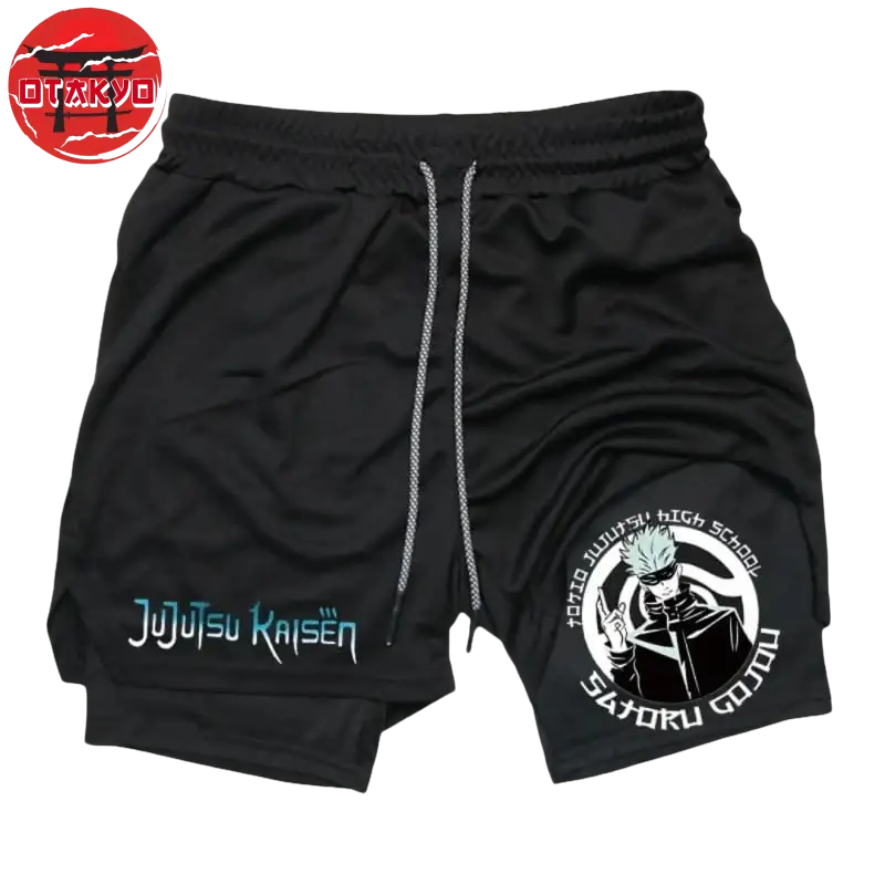 Satoru Gojo Schwarz Short - Jujutsu Kaisen™