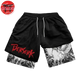 Schwarzer Skelett-Ritter Short - Berserk™