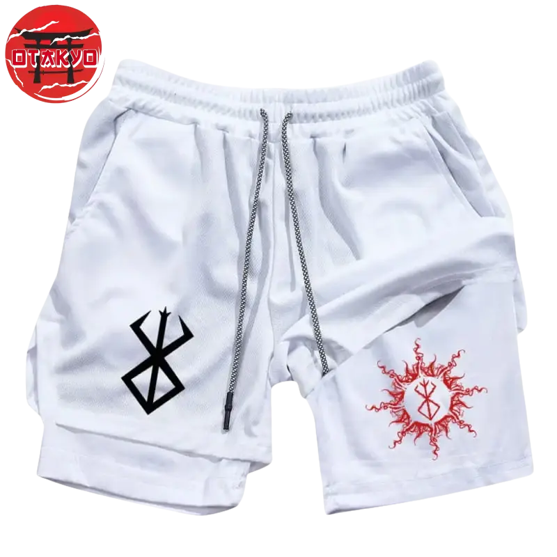 Short Marke des Opfers Weiß und Rot - Berserk™