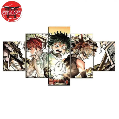Shoto, Izuku und Bakugo Gemälde - My Hero Academia™