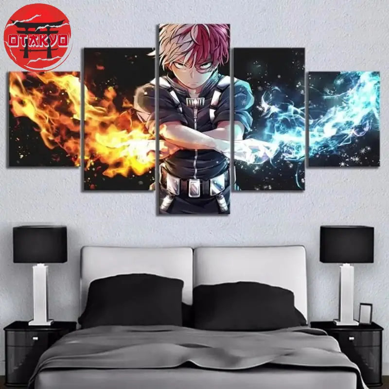 Shoto Todoroki Gemälde - My Hero Academia™