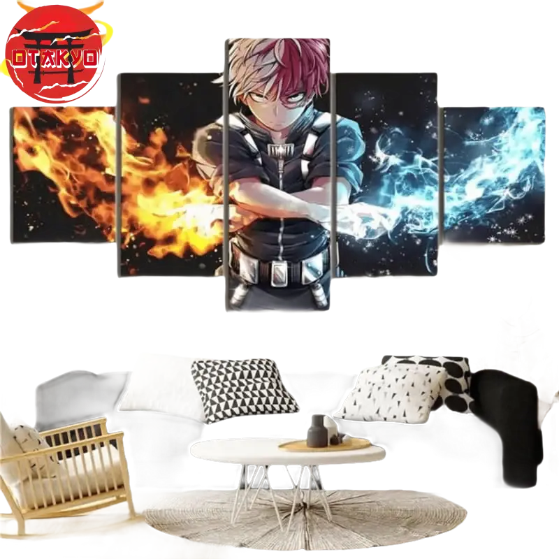 Shoto Todoroki Gemälde - My Hero Academia™