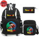 Son Goku DBS Rucksack mit Federmäppchen und Tasche - Dragon Ball Z™