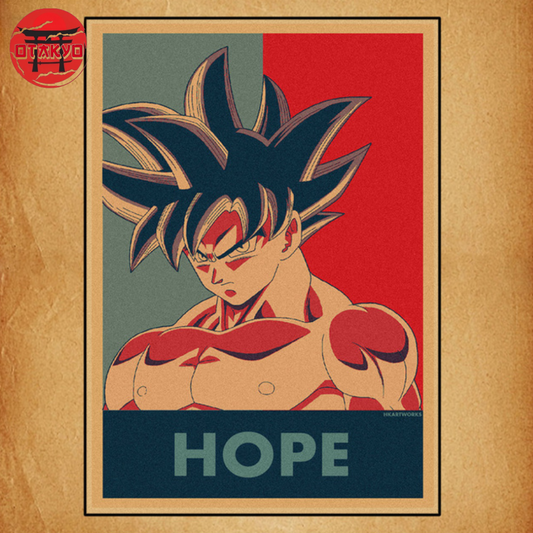 Son Goku Poster "Hope" - Dragon Ball Z™