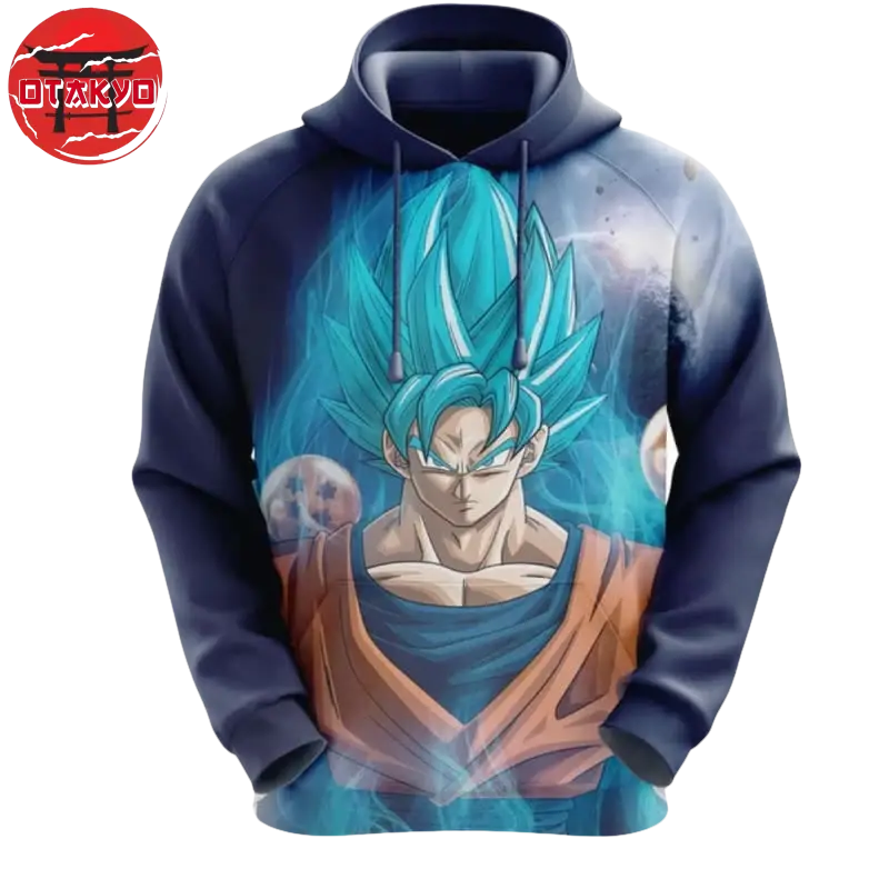 Son Goku Pullover "Super Saiyan Blue" - Dragon Ball Z™