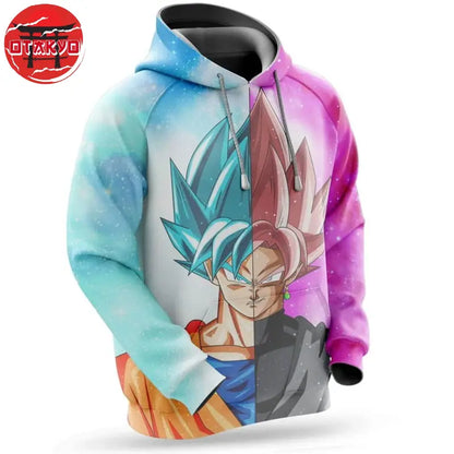 Son Goku Pullover "Super Saiyan Blue / Rosé" - Dragon Ball Z™