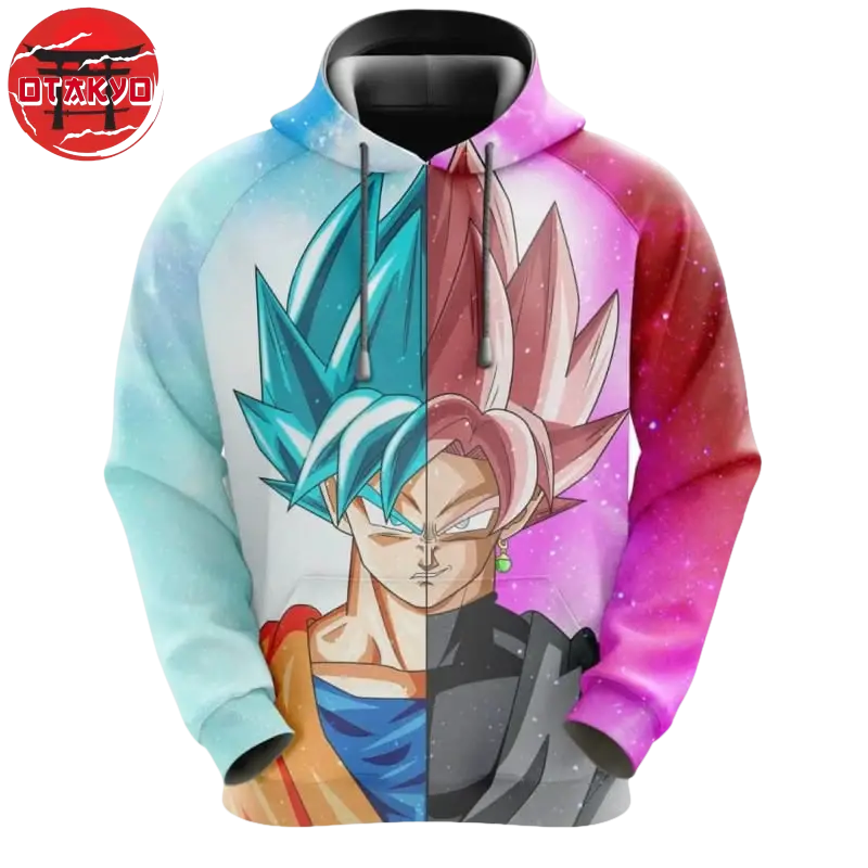 Son Goku Pullover "Super Saiyan Blue / Rosé" - Dragon Ball Z™