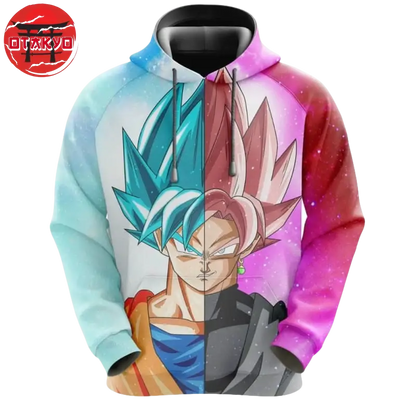 Son Goku Pullover "Super Saiyan Blue / Rosé" - Dragon Ball Z™