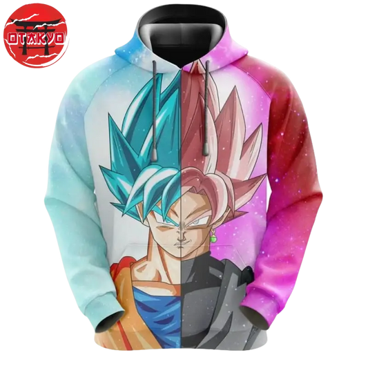 Son Goku Pullover "Super Saiyan Blue / Rosé" - Dragon Ball Z™