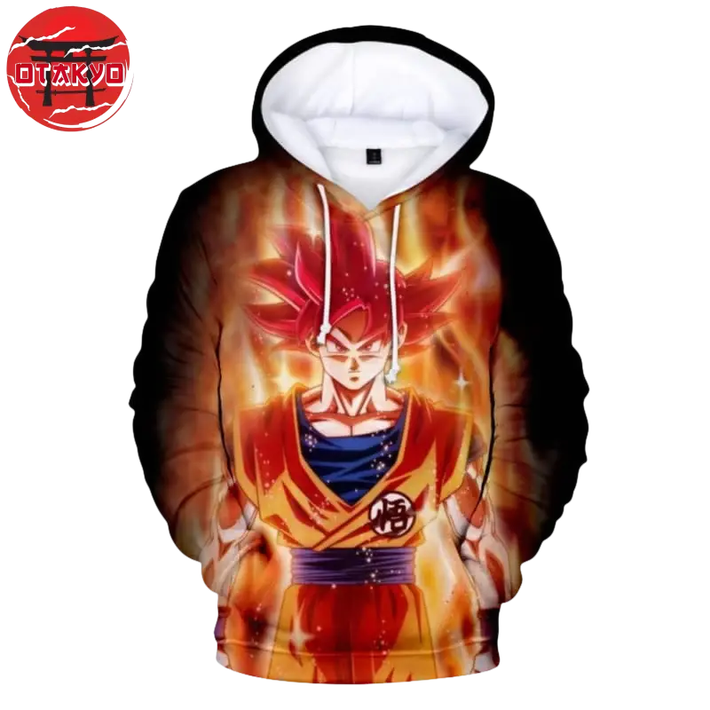 Son Goku Pullover "Super Saiyan God" - Dragon Ball Z™