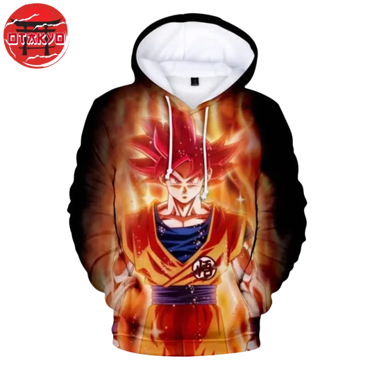 Son Goku Pullover "Super Saiyan God" - Dragon Ball Z™