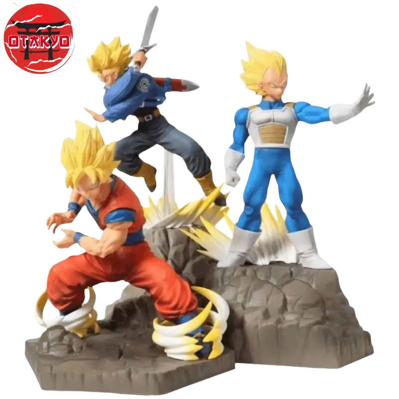 Son Goku, Vegeta und Trunks Figuren - Dragon Ball Z™
