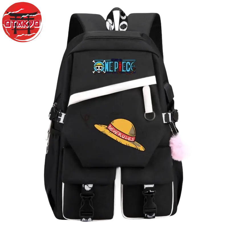 Strohhut "Never Rules" Rucksack - One Piece™