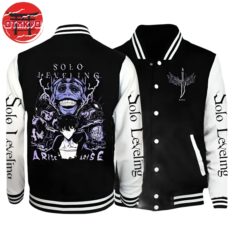 Sung Jin-Woo Jacke „Erhebt euch" - Solo Leveling™