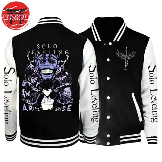 Sung Jin-Woo Jacke „Erhebt euch" - Solo Leveling™