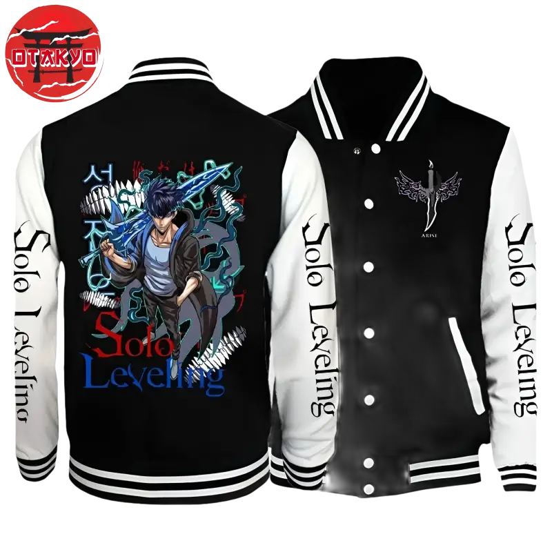 Sung Jin-Woo Jacke „Schwert des Dämonenkönigs" - Solo Leveling™