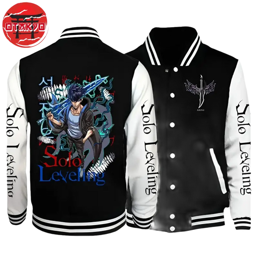 Sung Jin-Woo Jacke „Schwert des Dämonenkönigs" - Solo Leveling™