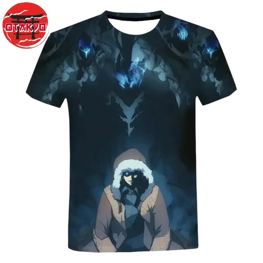 Sung Jin-Woo T-Shirt „König der Schatten" - Solo Leveling™
