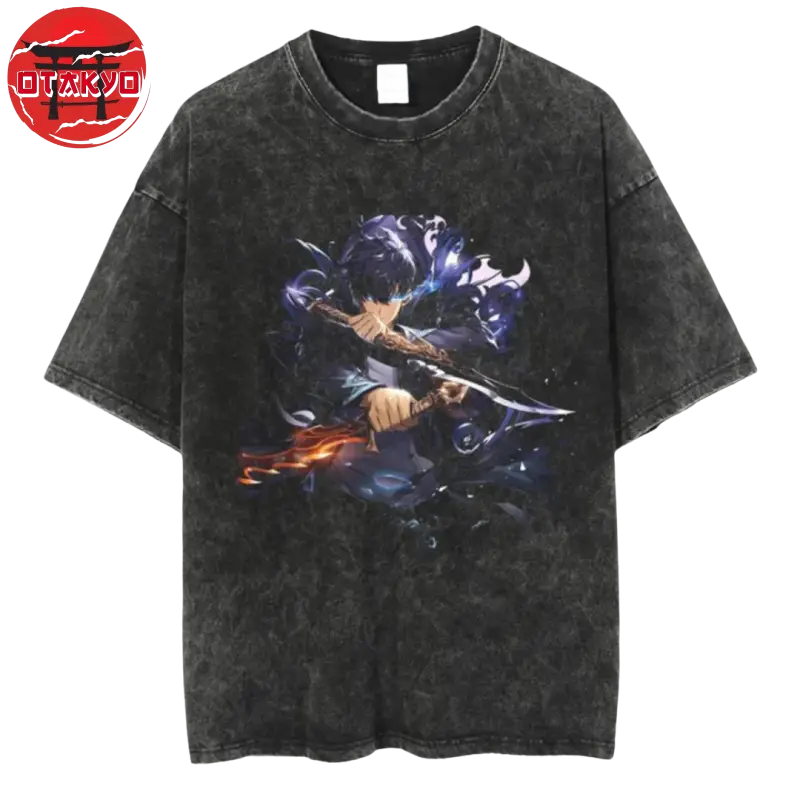 Sung Jin-Woo T-Shirt Oversize - Solo Leveling™