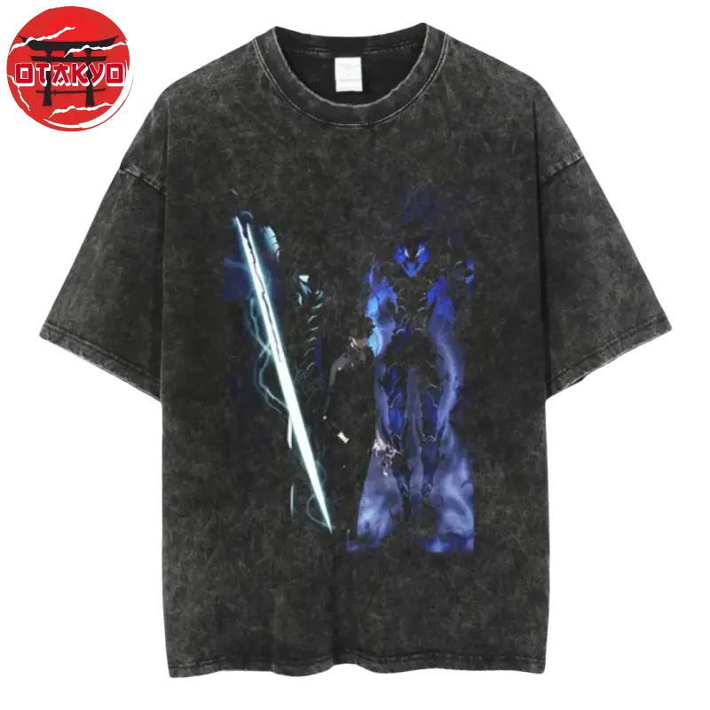 Sung Jin-Woo x Kommandanten Oversize T-Shirt - Solo Leveling™