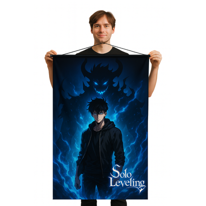 Sung Jinwoo Flagge "Schatten des Monarchen" - Solo Leveling™
