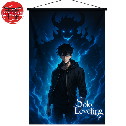 Sung Jinwoo Flagge "Schatten des Monarchen" - Solo Leveling™