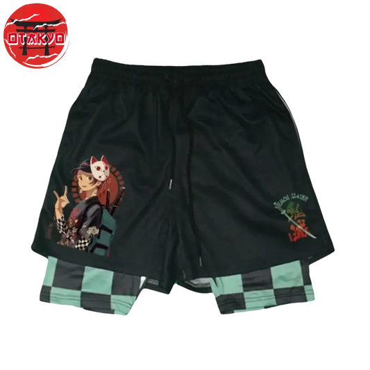 Tanjiro Beschwörungsmaske Short - Demon Slayer™