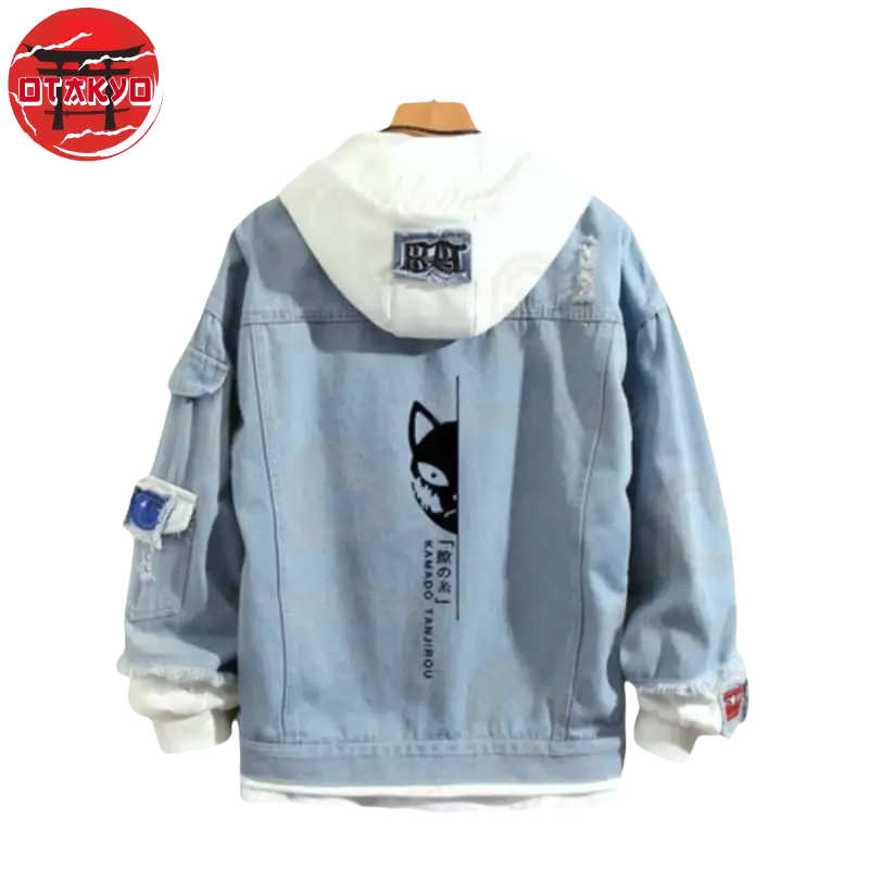 Tanjiro "Exam" Jeansjacke - Demon Slayer™