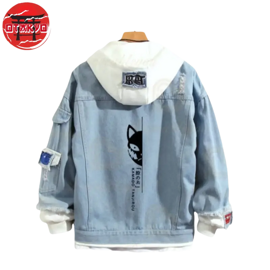 Tanjiro "Exam" Jeansjacke - Demon Slayer™