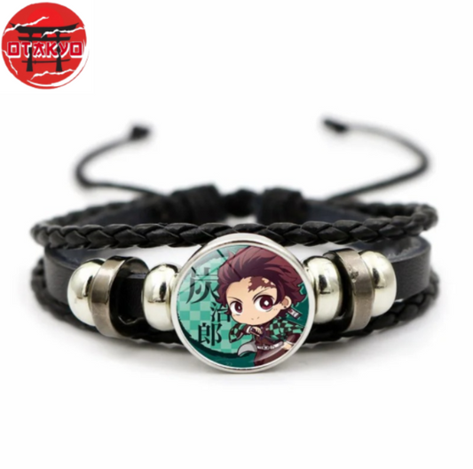 Tanjiro Kamado Armband "Chibi Pourfendeur Stil" - Demon Slayer™