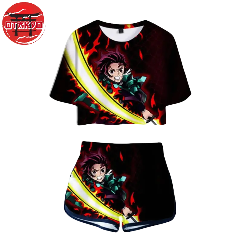 Tanjiro Kamado Schlafanzug Damen - Demon Slayer™