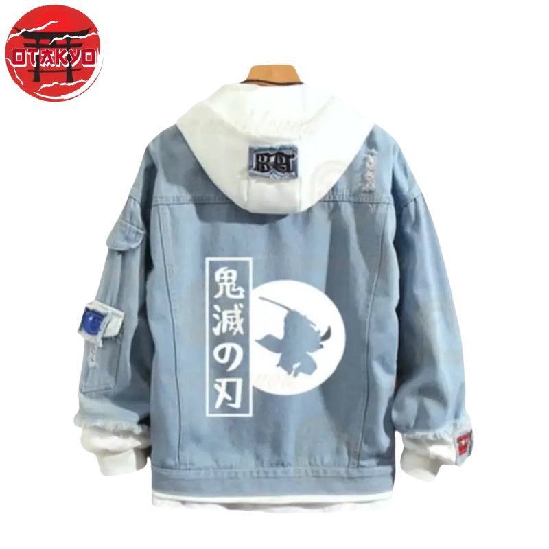 Tanjiro "Moon" Jeansjacke - Demon Slayer™